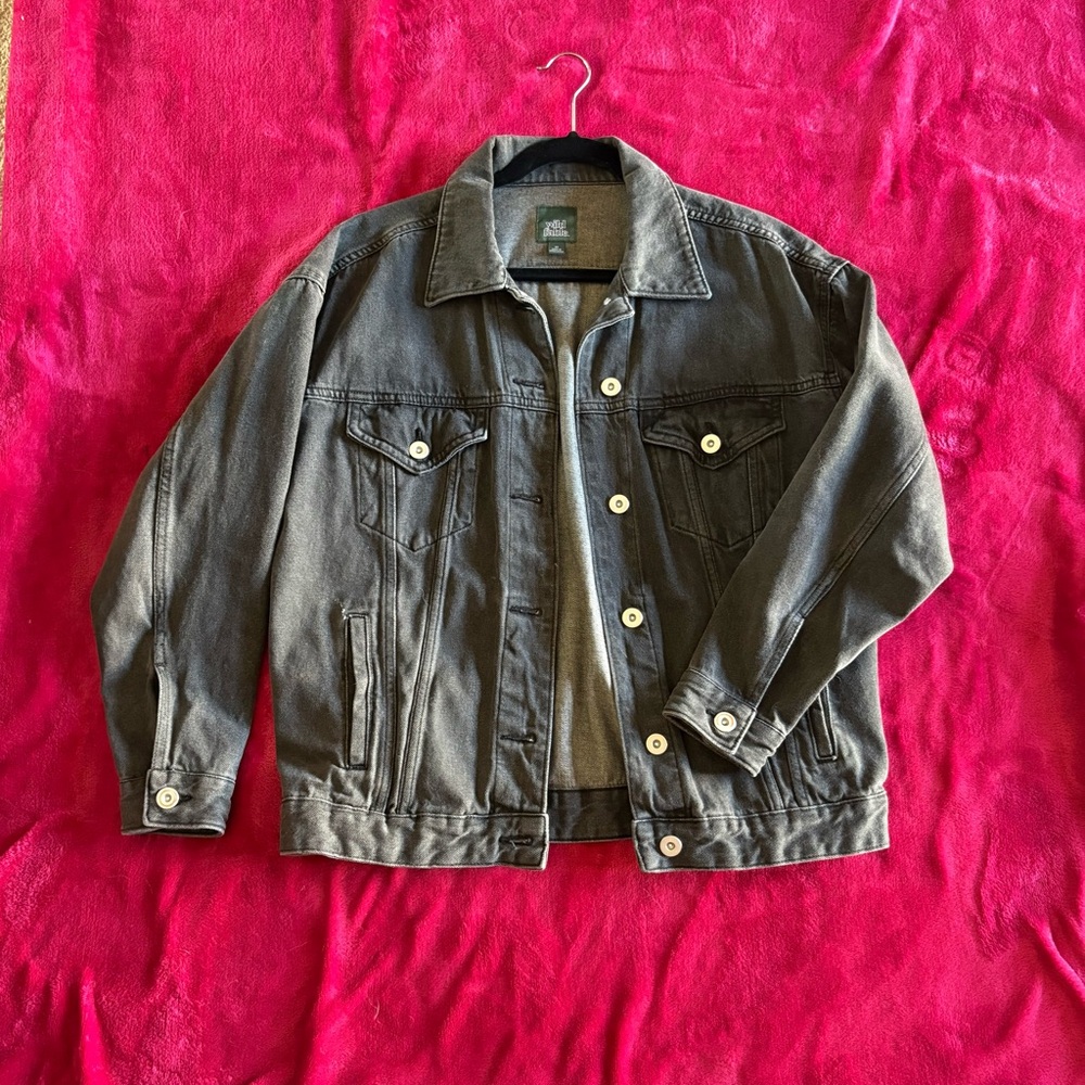 Wild Fable Classic Denim Jacket - Gray/Black 🖤
